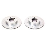 Power Stop 67-72 Dodge Dart Front Evolution Drilled & Slotted Rotors - Pair thumbnail 4
