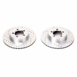 Power Stop 67-72 Dodge Dart Front Evolution Drilled & Slotted Rotors - Pair thumbnail 7
