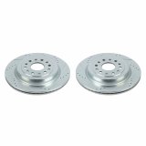 Power Stop 19-20 Ram 1500 Rear Evolution Drilled & Slotted Rotors - Pair thumbnail 2