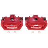 Power Stop 1999 Land Rover Discovery Rear Red Calipers - Pair thumbnail 2