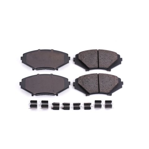 Power Stop 04-11 Mazda RX-8 Front Z17 Evolution Ceramic Brake Pads w/Hardware thumbnail 1
