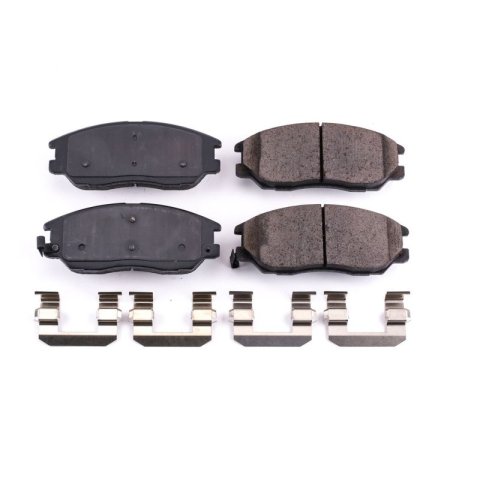Power Stop 03-05 Hyundai XG350 Front Z17 Evolution Ceramic Brake Pads w/Hardware thumbnail 2