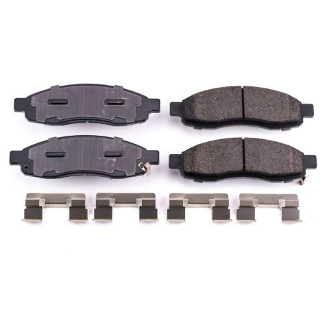 Power Stop 04-05 Infiniti QX56 Front Z17 Evolution Ceramic Brake Pads w/Hardware thumbnail 2