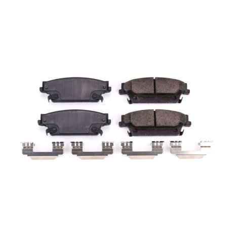Power Stop 06-07 Cadillac CTS Rear Z17 Evolution Ceramic Brake Pads w/Hardware thumbnail 2