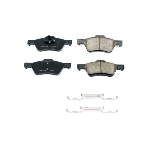 Power Stop 10-12 Ford Escape Front Z17 Evolution Ceramic Brake Pads w/Hardware thumbnail 1