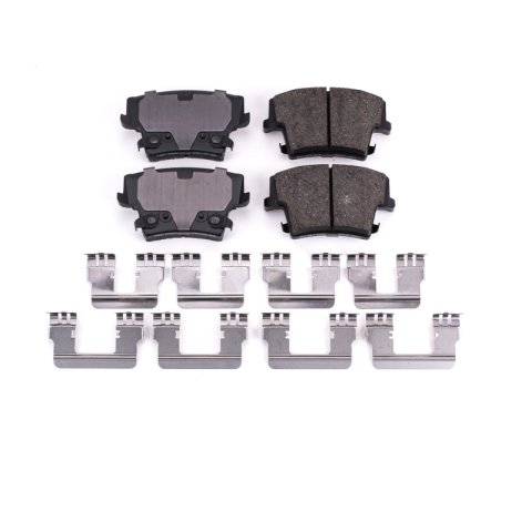 Power Stop 05-19 Chrysler 300 Rear Z17 Evolution Ceramic Brake Pads w/Hardware thumbnail 7
