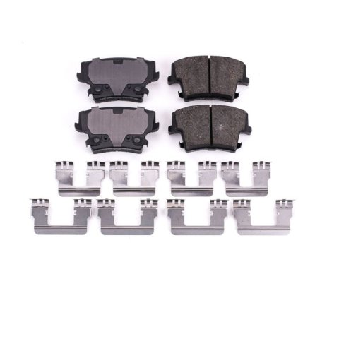 Power Stop 05-19 Chrysler 300 Rear Z17 Evolution Ceramic Brake Pads w/Hardware thumbnail 8