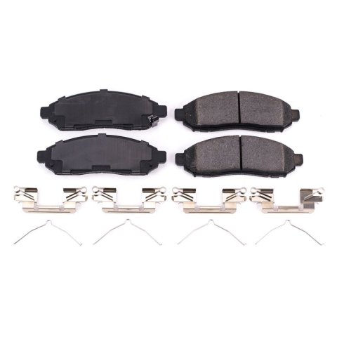 Power Stop 16-18 Chevrolet City Express Front Z17 Evolution Ceramic Brake Pads w/Hardware thumbnail 8
