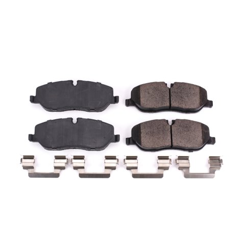 Power Stop 05-09 Land Rover LR3 Front Z17 Evolution Ceramic Brake Pads w/Hardware thumbnail 1