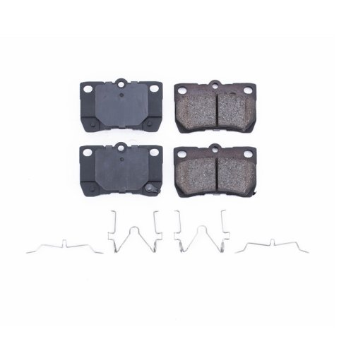 Power Stop 2006 Lexus GS300 Rear Z17 Evolution Ceramic Brake Pads w/Hardware thumbnail 1
