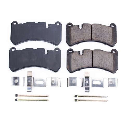 Power Stop 17-18 Alfa Romeo Giulia Front Z17 Evolution Ceramic Brake Pads w/Hardware thumbnail 4