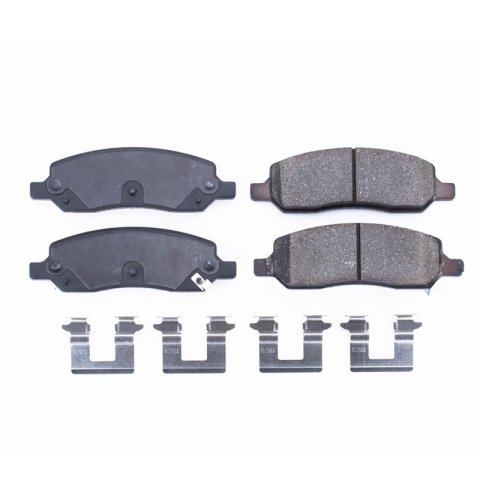 Power Stop 06-11 Buick Lucerne Rear Z17 Evolution Ceramic Brake Pads w/Hardware thumbnail 6