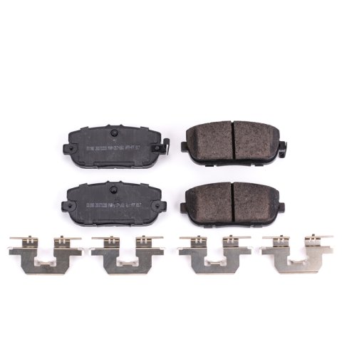 Power Stop 17-19 Fiat 124 Spider Rear Z17 Evolution Ceramic Brake Pads w/Hardware thumbnail 1