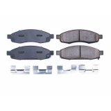 Power Stop 05-06 Infiniti QX56 Front Z17 Evolution Ceramic Brake Pads w/Hardware thumbnail 2