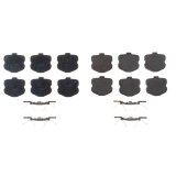 Power Stop 06-13 Chevrolet Corvette Front Z17 Evolution Ceramic Brake Pads w/Hardware thumbnail 1