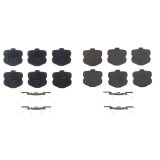 Power Stop 06-13 Chevrolet Corvette Front Z17 Evolution Ceramic Brake Pads w/Hardware thumbnail 2