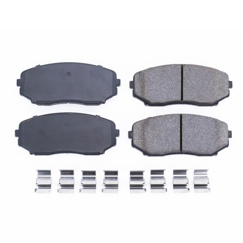 Power Stop 07-15 Ford Edge Front Z17 Evolution Ceramic Brake Pads w/Hardware thumbnail 2