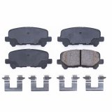 Power Stop 07-13 Acura MDX Rear Z17 Evolution Ceramic Brake Pads w/Hardware thumbnail 1