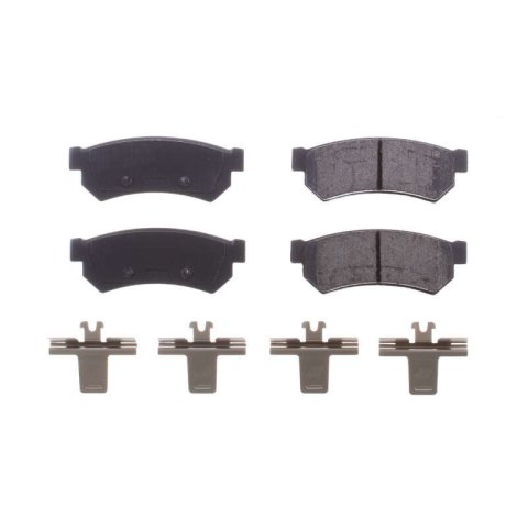 Power Stop 2007 Chevrolet Optra Rear Z17 Evolution Ceramic Brake Pads w/Hardware thumbnail 1