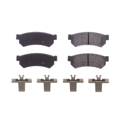 Power Stop 2007 Chevrolet Optra Rear Z17 Evolution Ceramic Brake Pads w/Hardware thumbnail 2