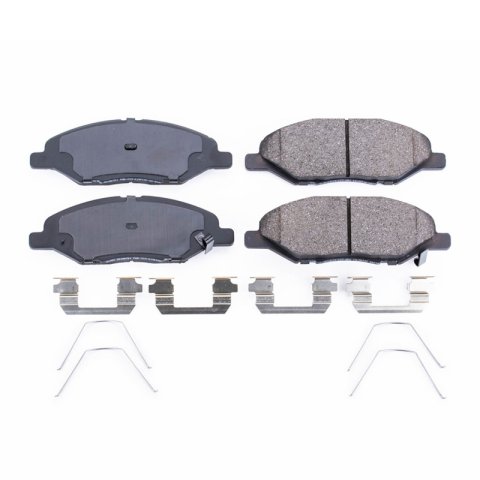 Power Stop 09-11 Nissan Versa Front Z17 Evolution Ceramic Brake Pads w/Hardware thumbnail 1