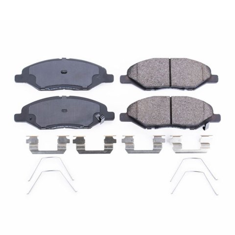 Power Stop 09-11 Nissan Versa Front Z17 Evolution Ceramic Brake Pads w/Hardware thumbnail 2