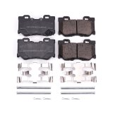 Power Stop 09-13 Infiniti FX50 Rear Z17 Evolution Ceramic Brake Pads w/Hardware thumbnail 1