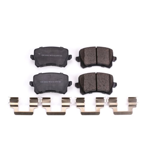 Power Stop 2015 Audi Q3 Rear Z17 Evolution Ceramic Brake Pads w/Hardware thumbnail 4