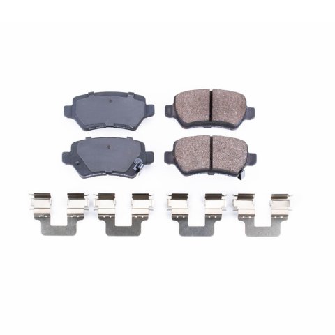 Power Stop 08-09 Saturn Astra Rear Z17 Evolution Ceramic Brake Pads w/Hardware thumbnail 1