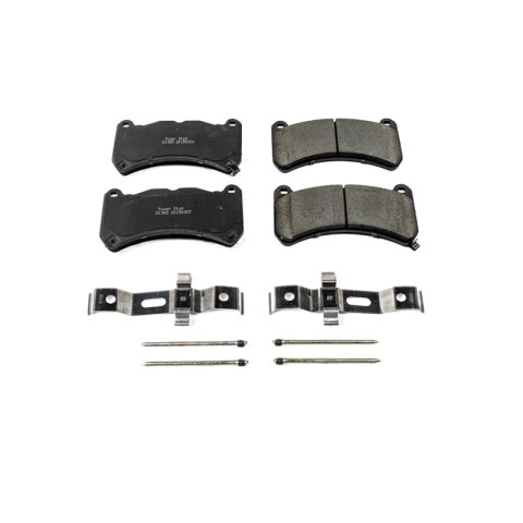 Power Stop 13-14 Ford Mustang Front Z17 Evolution Ceramic Brake Pads w/Hardware thumbnail 1