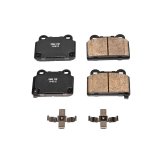Power Stop 08-15 Mitsubishi Lancer Rear Z17 Evolution Ceramic Brake Pads w/Hardware thumbnail 2