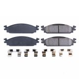 Power Stop 09-11 Ford Flex Front Z17 Evolution Ceramic Brake Pads w/Hardware thumbnail 2