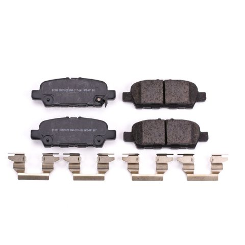 Power Stop 11-12 Infiniti EX35 Rear Z17 Evolution Ceramic Brake Pads w/Hardware thumbnail 2