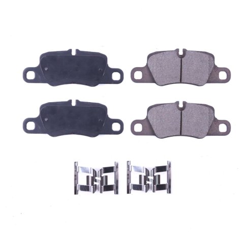 Power Stop 13-16 Porsche 911 Rear Z17 Evolution Ceramic Brake Pads w/Hardware thumbnail 6