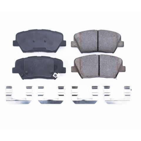 Power Stop 12-17 Hyundai Azera Front Z17 Evolution Ceramic Brake Pads w/Hardware thumbnail 2
