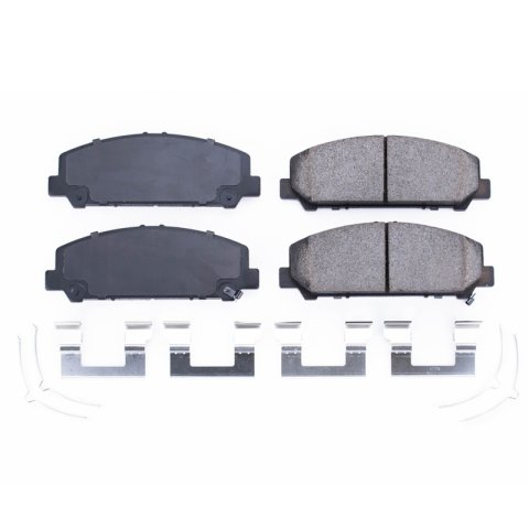 Power Stop 11-13 Infiniti QX56 Front Z17 Evolution Ceramic Brake Pads w/Hardware thumbnail 1