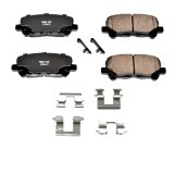 Power Stop 12-15 Honda Pilot Rear Z17 Evolution Ceramic Brake Pads w/Hardware thumbnail 1