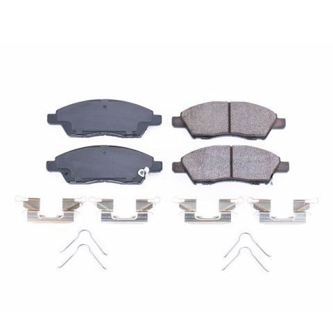 Power Stop 15-16 Nissan Micra Front Z17 Evolution Ceramic Brake Pads w/Hardware thumbnail 2