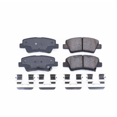Power Stop 13-16 Hyundai Elantra GT Rear Z17 Evolution Ceramic Brake Pads w/Hardware thumbnail 7