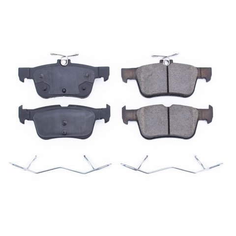 Power Stop 17-18 Ford Edge Rear Z17 Evolution Ceramic Brake Pads w/Hardware thumbnail 6