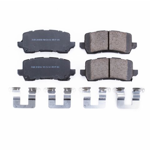 Power Stop 17-19 Acura MDX Rear Z17 Evolution Ceramic Brake Pads w/Hardware thumbnail 1
