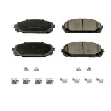 Power Stop 14-15 Jeep Cherokee Front Z17 Evolution Ceramic Brake Pads w/Hardware thumbnail 2