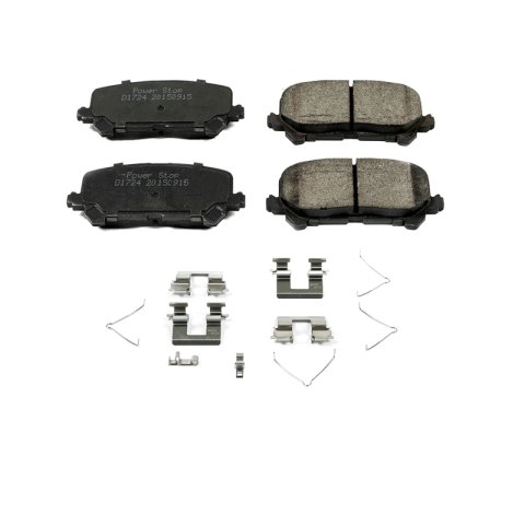 Power Stop 14-16 Acura MDX Rear Z17 Evolution Ceramic Brake Pads w/Hardware thumbnail 4