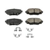 Power Stop 14-16 Mazda 3 Rear Z17 Evolution Ceramic Brake Pads w/Hardware thumbnail 1