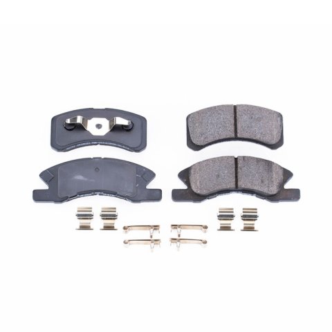 Power Stop 14-15 Mitsubishi Mirage Front Z17 Evolution Ceramic Brake Pads w/Hardware thumbnail 4