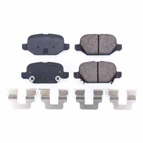 Power Stop 13-17 Fiat 500 Rear Z17 Evolution Ceramic Brake Pads w/Hardware thumbnail 2