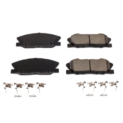 Power Stop 2018 Dodge Challenger Front Z17 Evolution Ceramic Brake Pads w/Hardware thumbnail 1
