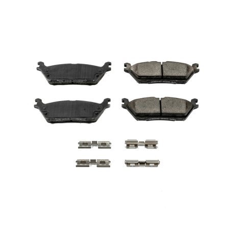 Power Stop 18-19 Ford Expedition Rear Z17 Evolution Ceramic Brake Pads w/Hardware thumbnail 1