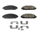Power Stop 15-19 Ford Mustang Front Z17 Evolution Ceramic Brake Pads w/Hardware thumbnail 1
