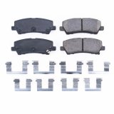 Power Stop 15-19 Ford Mustang Rear Z17 Evolution Ceramic Brake Pads w/Hardware thumbnail 1